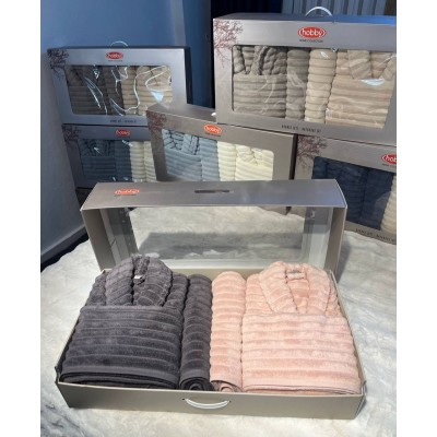 Hobby Aile seti Bornoz takımı Hobby Aile seti Bornoz takımı