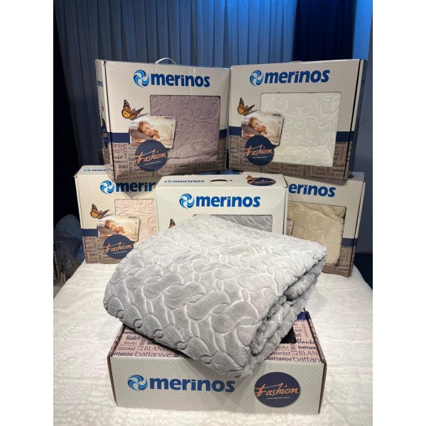 MERİNOS ÇİFT KİŞİLİK KABARTMALI BATTANİYE MERİNOS ÇİFT KİŞİLİK KABARTMALI BATTANİYE