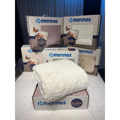 MERİNOS ÇİFT KİŞİLİK KABARTMALI BATTANİYE MERİNOS ÇİFT KİŞİLİK KABARTMALI BATTANİYE