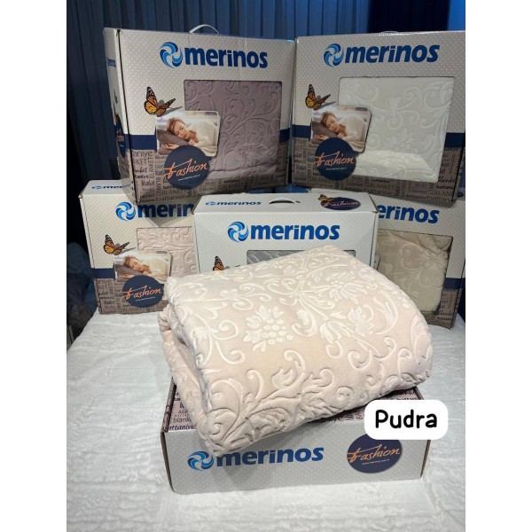 MERİNOS ÇİFT KİŞİLİK KABARTMALI BATTANİYE MERİNOS ÇİFT KİŞİLİK KABARTMALI BATTANİYE