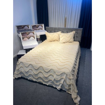 Miranda 3 Parça Çeyizlik Gelin Pike Takımı… Miranda 3 Parça Çeyizlik Gelin Pike Takımı…