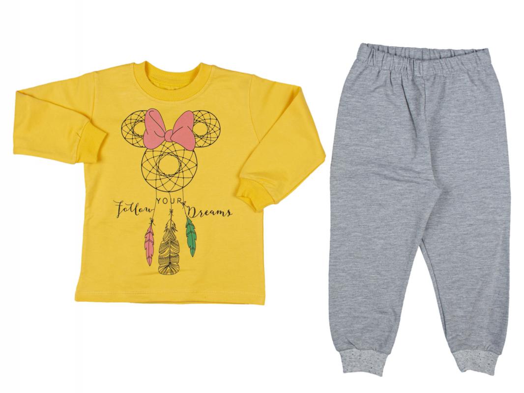 Kız Çocuk Pijama Takımı (2-6 Yaş)
